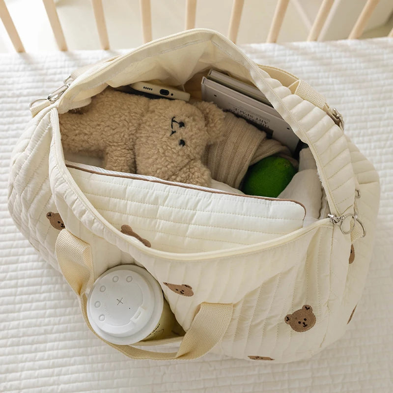 Large Mommy Bag Maternity, Stylish Baby Diaper Storage Bag