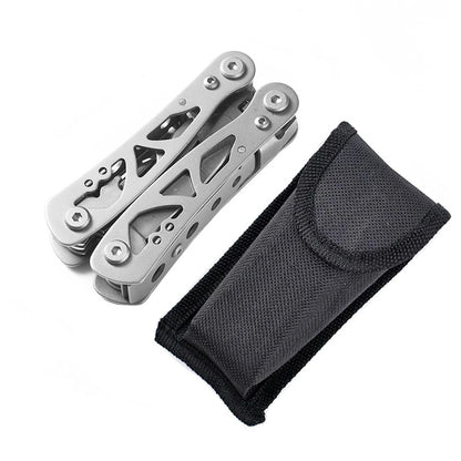 Tactical Folding MultiTool Pocket Knife Pliers With Scissors Screwdriver  Survival Tools 8