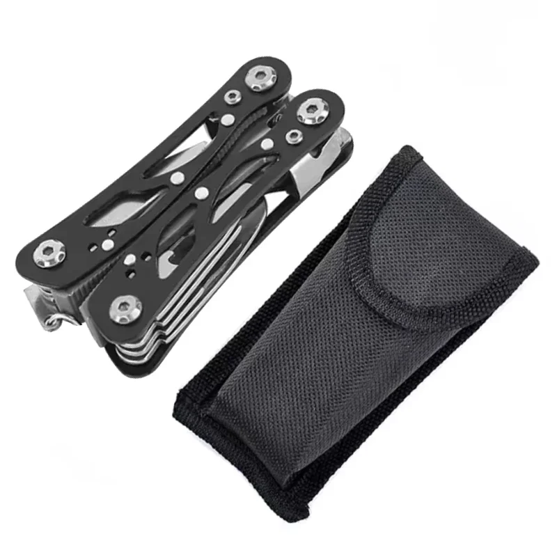 Tactical Folding MultiTool Pocket Knife Pliers With Scissors Screwdriver  Survival Tools 7