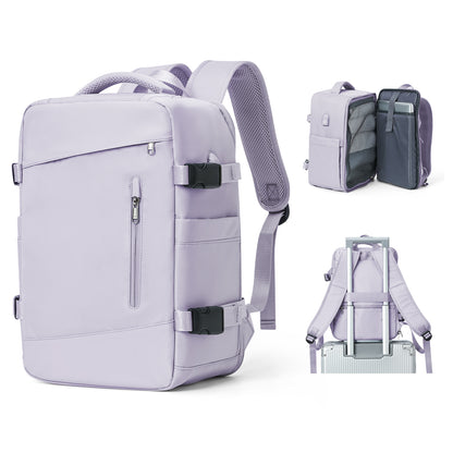 Womens Backpack Travel Suitcase, Ryanair Cabin Bag for Airplane Travel, Stylish Womens Travel Luggage Bag
