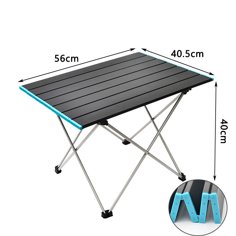 Ultralight Portable Folding Camping Table High Strength Aluminum Alloy For Outdoor BBQ  Picnic 7