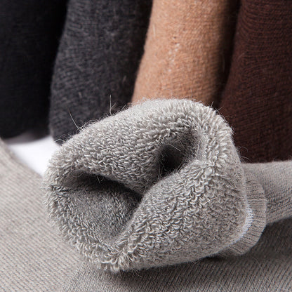 New Winter Super Thicker Warm Socks Merino Wool Socks for Men  Women  Cozy Snow Terry Socks for C