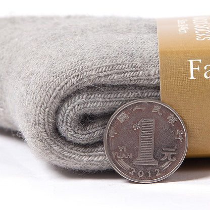 New Winter Super Thicker Warm Socks Merino Wool Socks for Men  Women  Cozy Snow Terry Socks for C