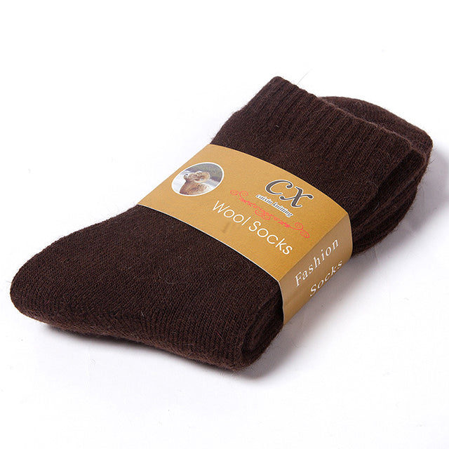 New Winter Super Thicker Warm Socks Merino Wool Socks for Men  Women  Cozy Snow Terry Socks for C