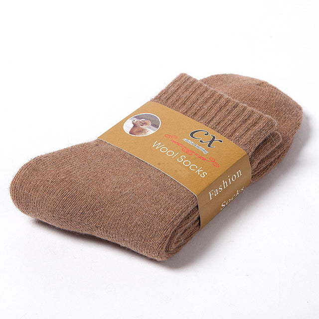 New Winter Super Thicker Warm Socks, Merino Wool Socks for Men & Women – Cozy Snow Terry Socks for Cold Weather