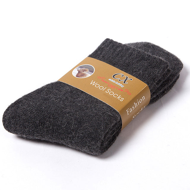 New Winter Super Thicker Warm Socks Merino Wool Socks for Men  Women  Cozy Snow Terry Socks for C