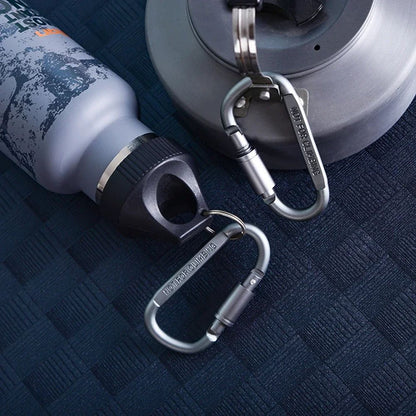Tactical Aluminum Alloy Carabiner Set  EDC Keychain Clip For Camping Survival  Outdoor Adventures 1
