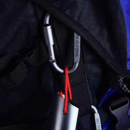 Tactical Aluminum Alloy Carabiner Set  EDC Keychain Clip For Camping Survival  Outdoor Adventures 2