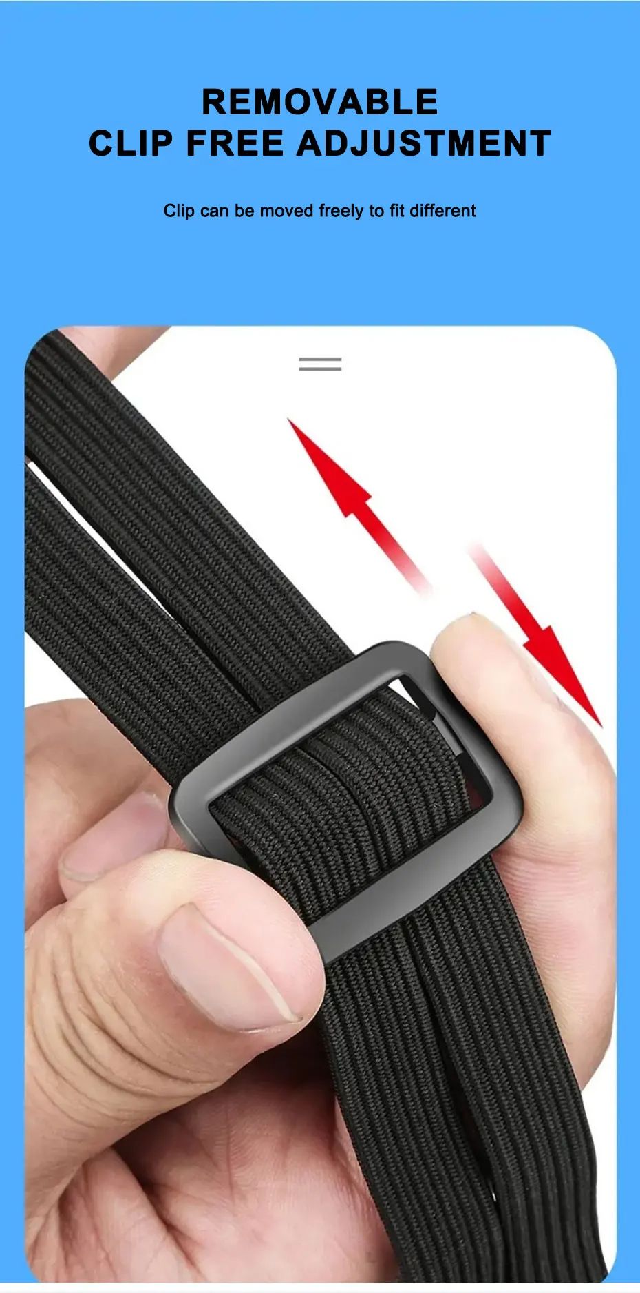 Motorcycle Helmet Elastic Rope  Adjustable Fix Strap 60cm90cm For Secure Helmet Attachment 5