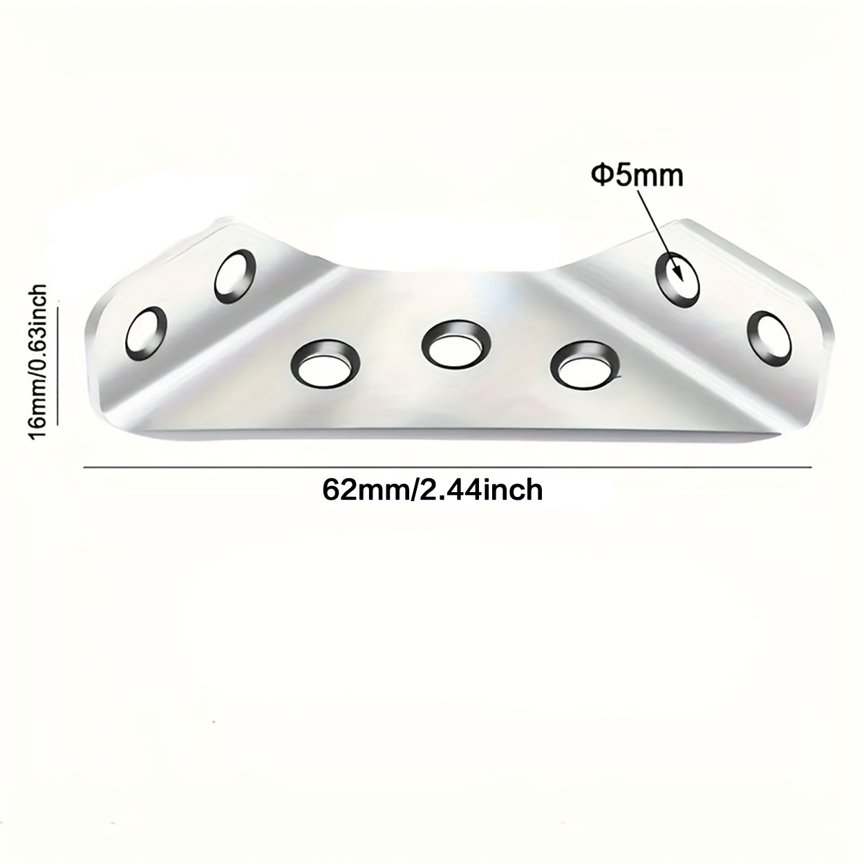 Thickened Stainless Steel Angle Code 90 Right Angle Fixed Bracket For Furniture Connectors  Joints 4