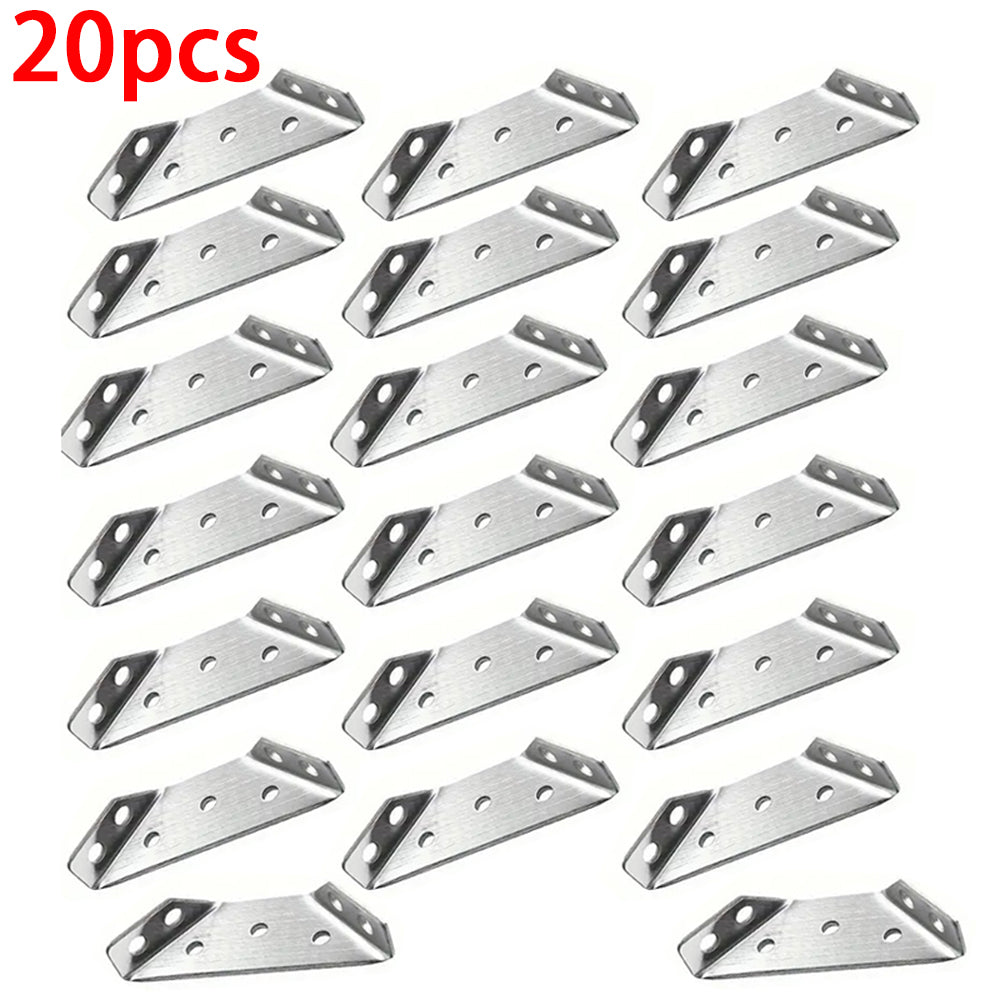 Thickened Stainless Steel Angle Code 90 Right Angle Fixed Bracket For Furniture Connectors  Joints 6