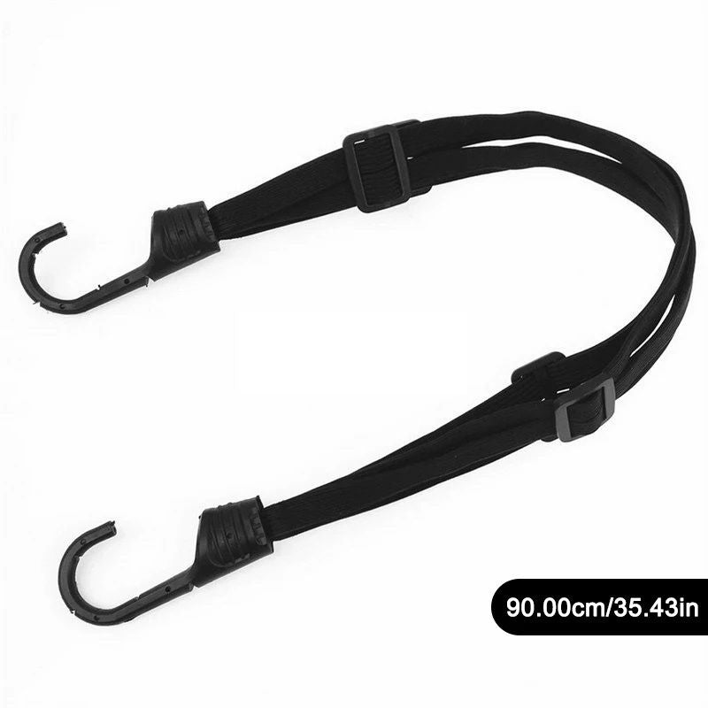 Motorcycle Helmet Elastic Rope – Adjustable Fix Strap (60cm/90cm) for Secure Helmet Attachment