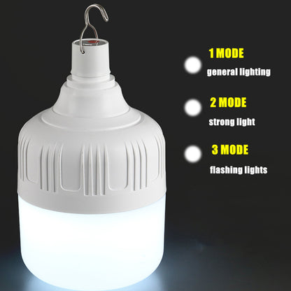 Portable USB Rechargeable Camping Light High Power LED Tent Lantern for Outdoor  Emergency Use