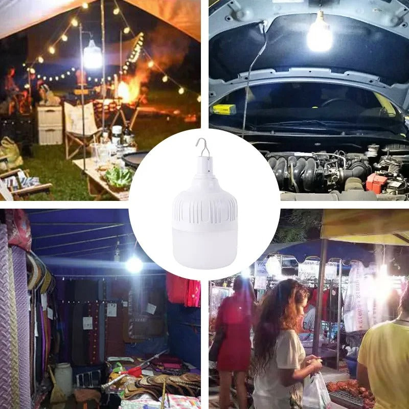 Portable USB Rechargeable Camping Light High Power LED Tent Lantern for Outdoor  Emergency Use