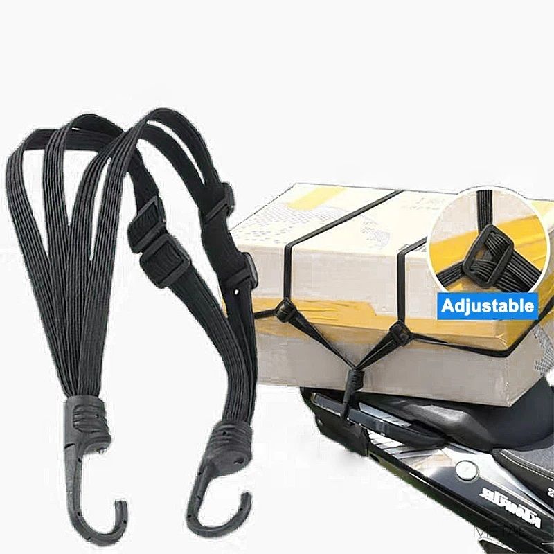 Motorcycle Helmet Elastic Rope  Adjustable Fix Strap 60cm90cm For Secure Helmet Attachment 3