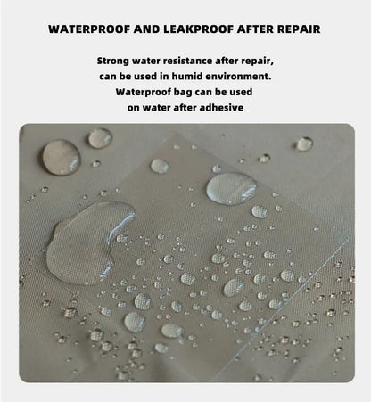 UltraStrong Waterproof Tape  High Strength  Toughness For Leak Repairs BlackTransparent 0