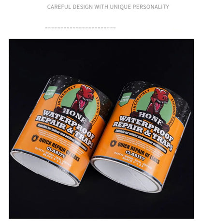 UltraStrong Waterproof Tape  High Strength  Toughness For Leak Repairs BlackTransparent 5