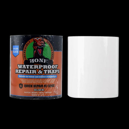 UltraStrong Waterproof Tape  High Strength  Toughness For Leak Repairs BlackTransparent 14