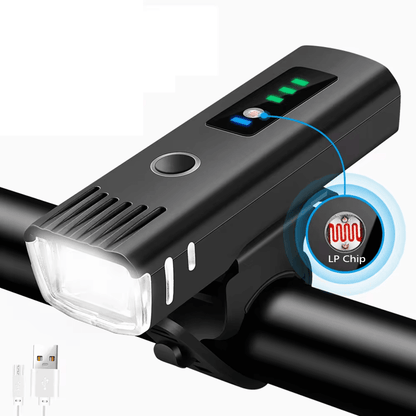 UltraBright T6 LED Bike Light USB Rechargeable Bicycle Headlight for MTB Cycling  Scooters 1000