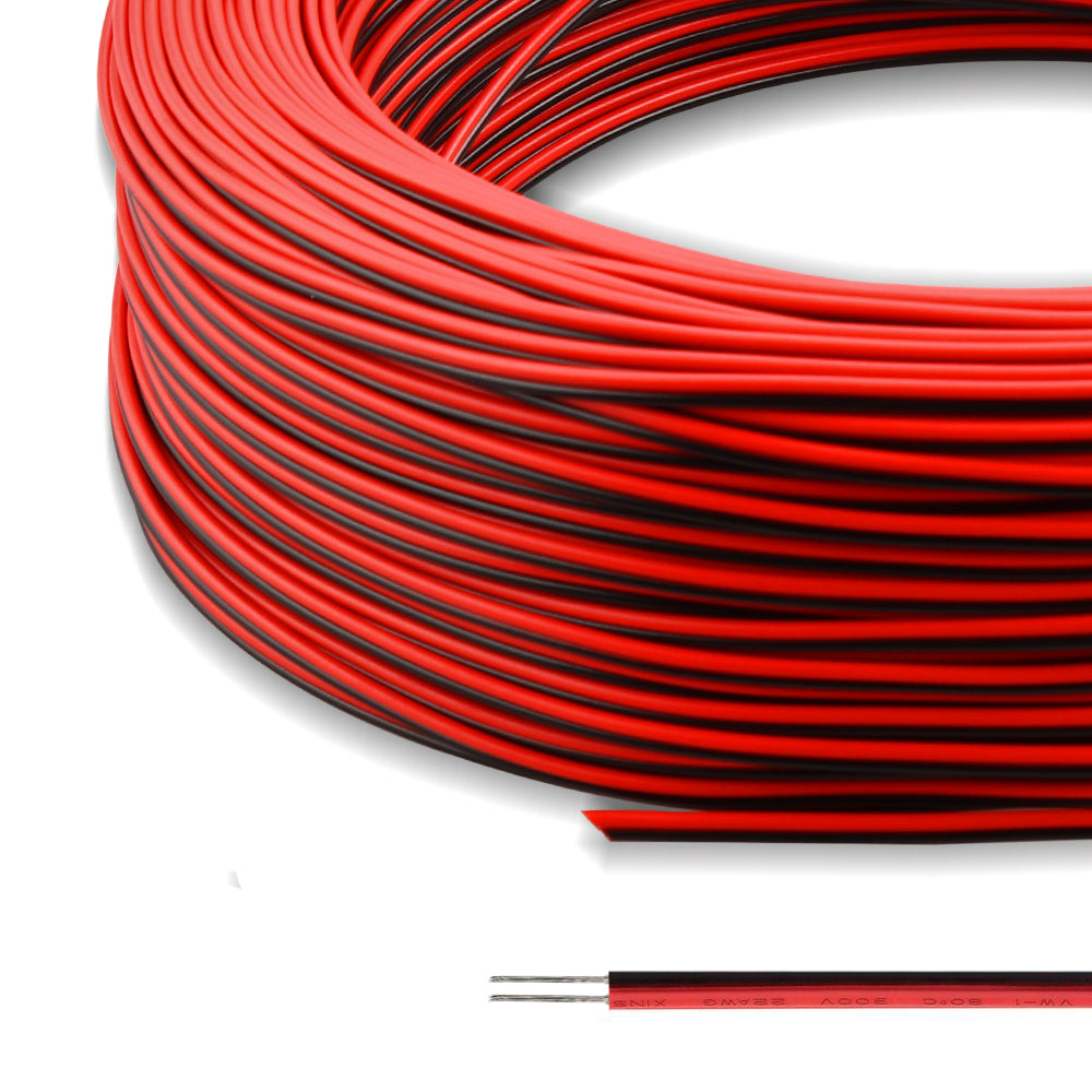 2PIN Tinned Copper Wire PVC Insulated RedBlack Cable for LED Strip Light Extension  Electrical Pr