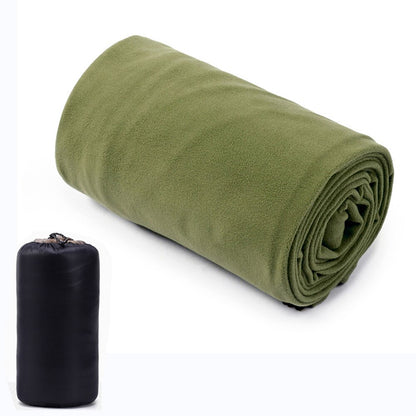 UltraLight Fleece Sleeping Bag Liner Portable Polar Travel Sheet For Camping  Backpacking 12