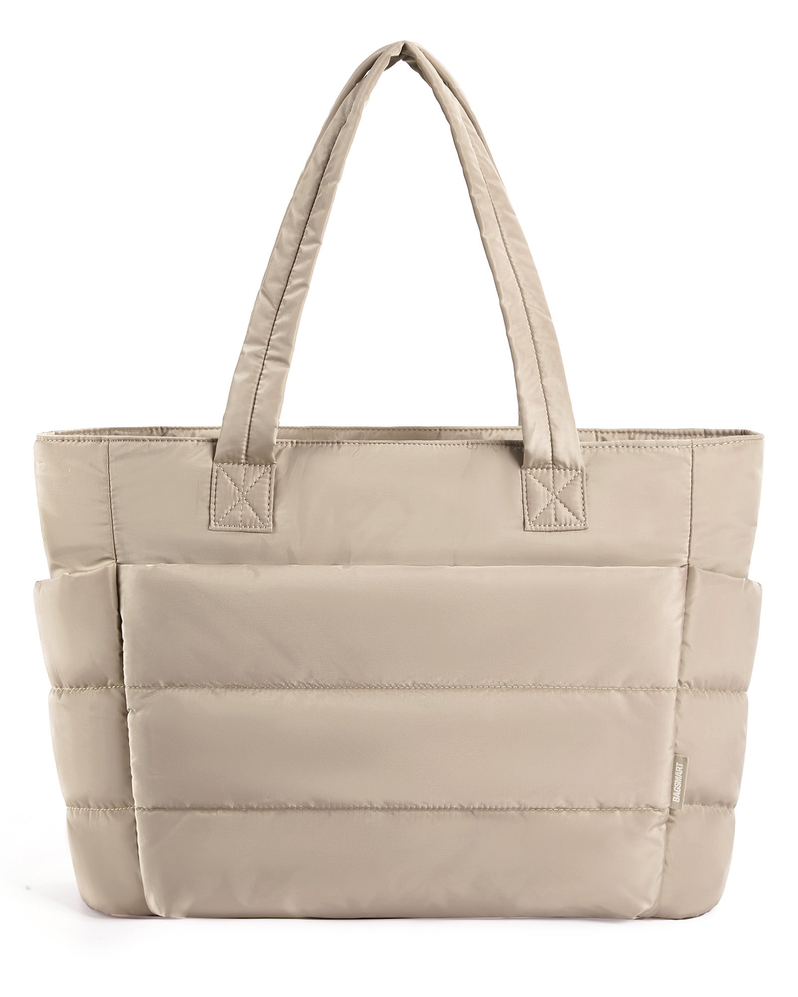 Large Capacity Tote Bag for Women, Puffer Padded Handbag for Travel, Work & School