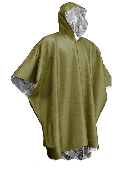 Disposable Water Proof Raincoat  Aluminum Film Emergency Rainwear For Camping  Survival 6