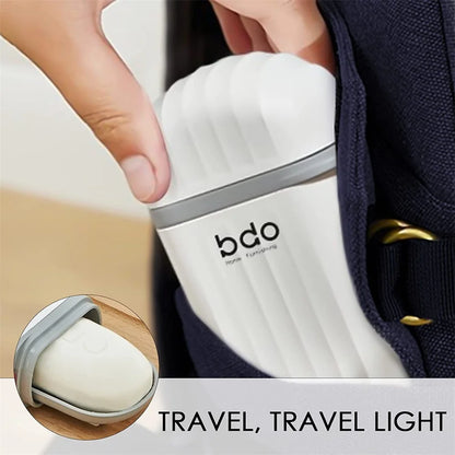 Portable Soap Dishes Sealed Storage Box Waterproof  Convenient Soap Box For Travel Home And Outdoor 4