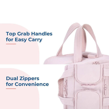 Lightweight Travel Toiletry Bag, Large Capacity & Durable Storage Case for Women