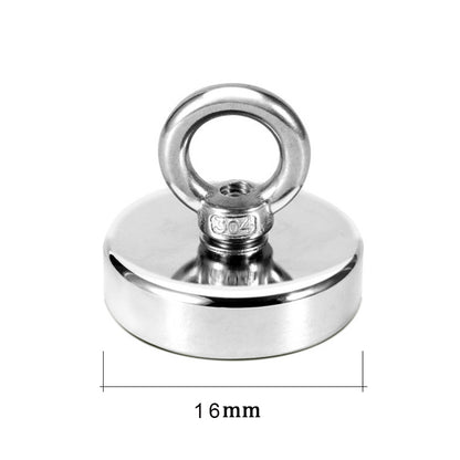 Super Strong Neodymium Fishing Magnets Heavy Duty Rare Earth Magnet with Eyebolt for Salvage & Magnetic Fishing