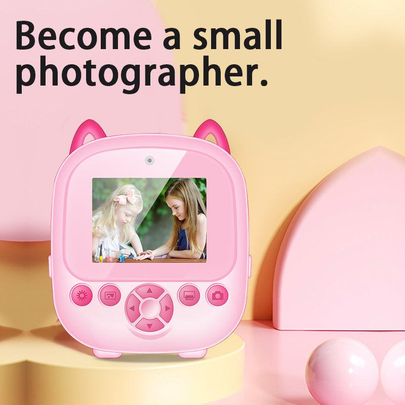 Childrens Digital Camera Instant Print With Video  Music For Fun 2