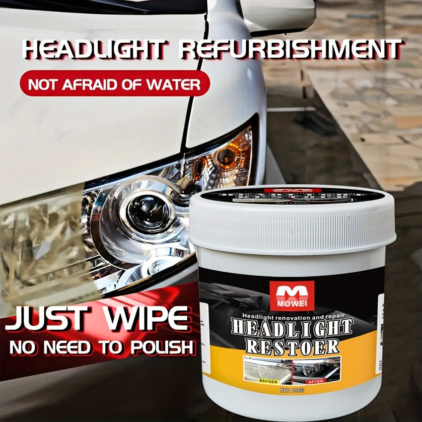 Car Headlight Restoration Kit Headlamp Scratch Remover  Oxidation Polish Liquid For Crystal Clear L 1