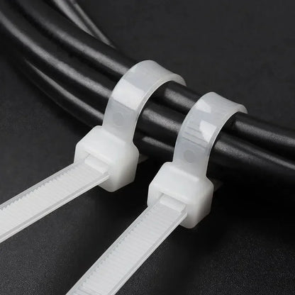 Premium Cord Ties & Straps, Durable Nylon Cable Ties for Home, Office & DIY Organizing