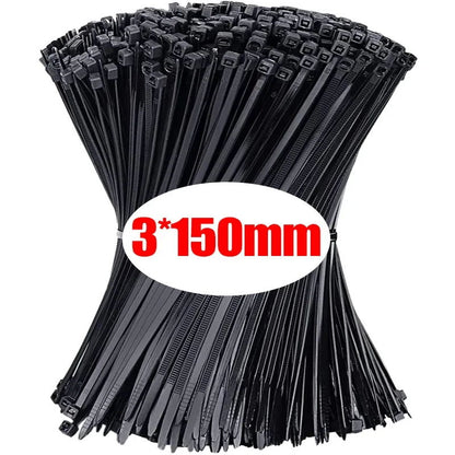 Premium Cord Ties  Straps Durable Nylon Cable Ties for Home Office  DIY Organizing
