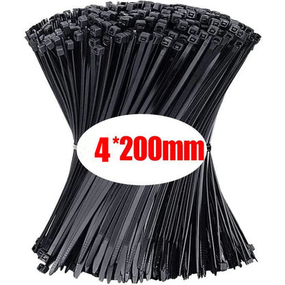 Premium Cord Ties  Straps Durable Nylon Cable Ties for Home Office  DIY Organizing