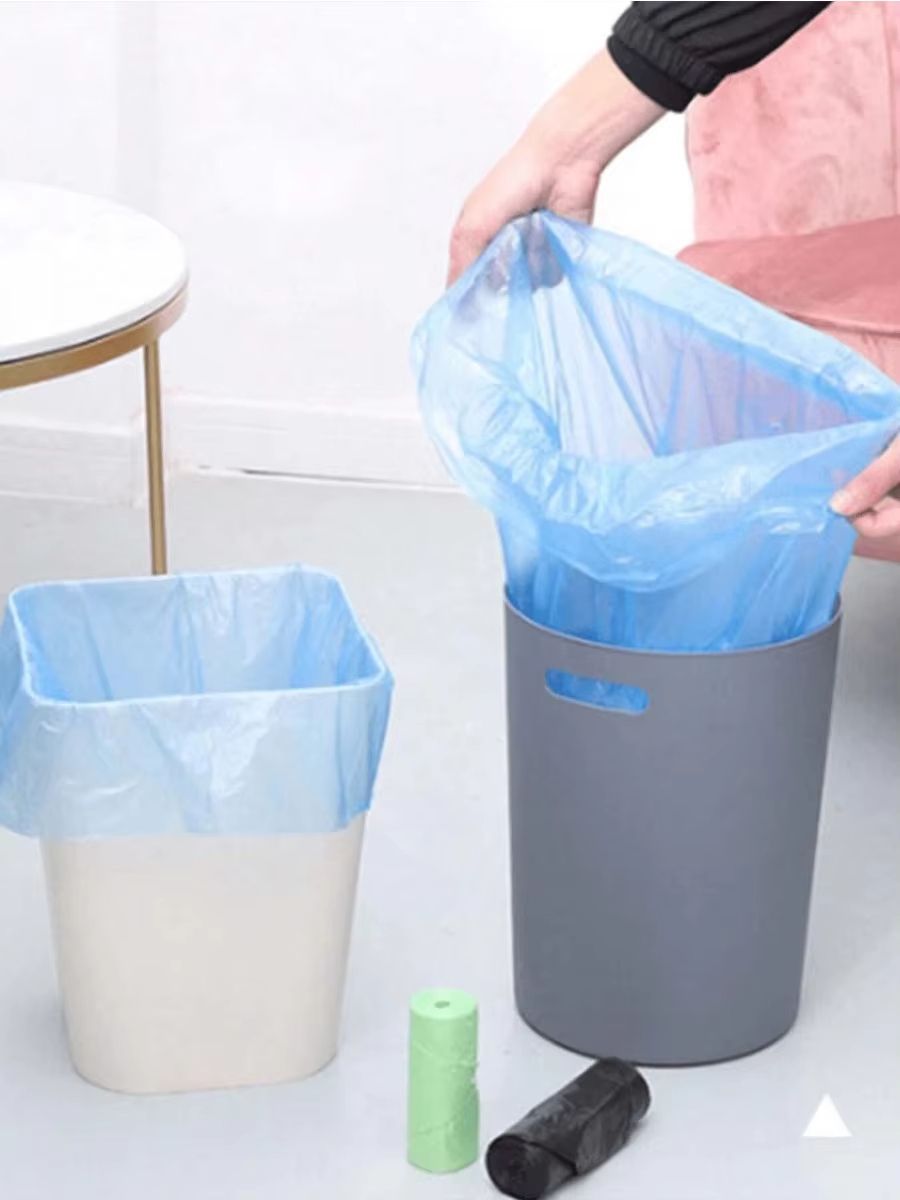 Disposable Small Trash Bags Compact Garbage Bags For Kitchen Office 1