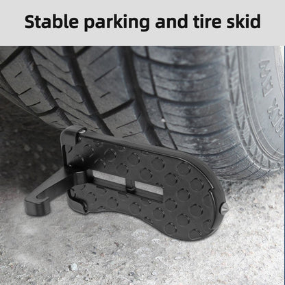 Foldable Car Roof Rack Step Universal Car Door Step With Latch Hook  Aluminium Alloy Safety Hammer 2