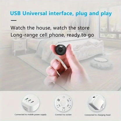 1080P HD Mini WiFi Camera Indoor Security Surveillance Cam With Night Vision Audio  RealTime Monito 4