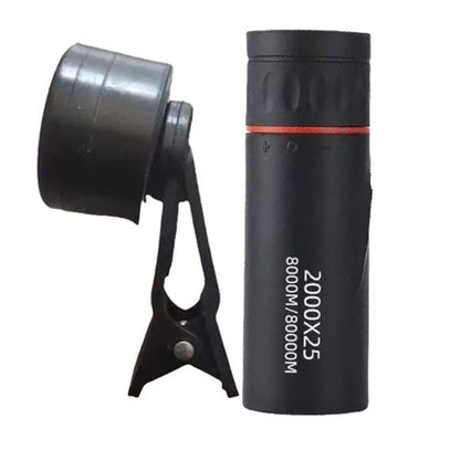 HD Monocular Telescope Compact  Portable For Travel Hiking Fishing Camping Stargazing  Bird Watchin