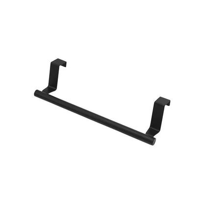Stainless Steel Over Door Towel Rack SpaceSaving Hanging Towel Bar for Bathroom  Kitchen