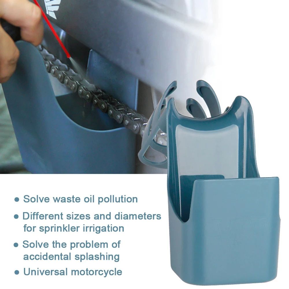 Motorcycle Bike Chain Oil Storage Tool AntiSplash  LeakProof Design For Easy Cleaning 5