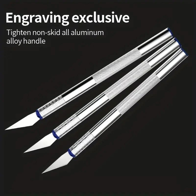 Professional Carving Knife Set Manual Cutting Tool For Paper Craft Leather Work  Precision Repair 4