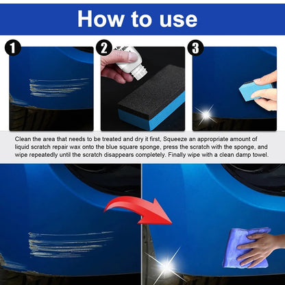 Premium Car Scratch Remover  Paint Care Tool Auto Swirl  Scratch Repair Polishing Wax 4