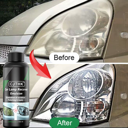 Headlight Polishing Kit Car Headlight Scratch Remover  Cleaning Paste for Clear Lens Repair