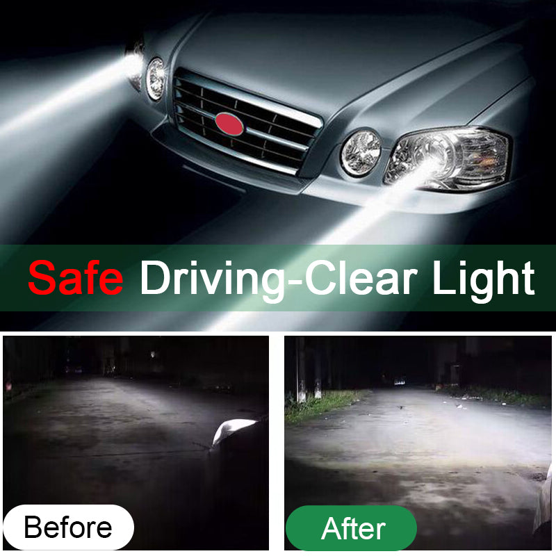 Headlight Polishing Kit Car Headlight Scratch Remover  Cleaning Paste for Clear Lens Repair