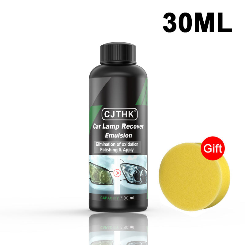 Headlight Polishing Kit Car Headlight Scratch Remover  Cleaning Paste for Clear Lens Repair