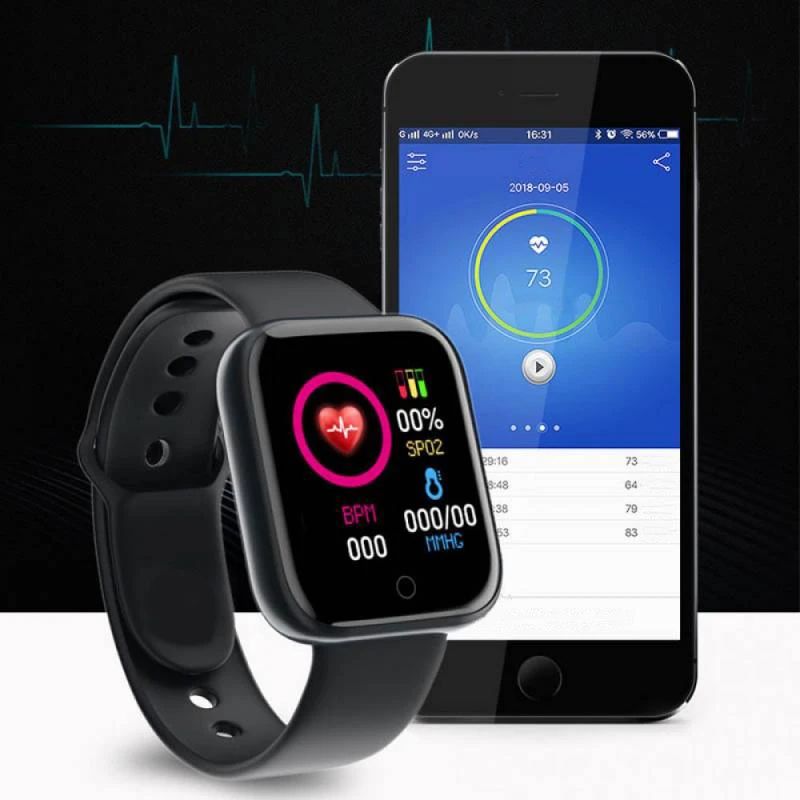 Smart Watch For Women  Men Bluetooth Fitness Tracker With Music Player Sleep Monitor Heart Rate  Sp 5