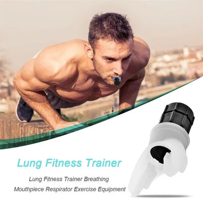 Breathing Trainer For Lung Strength Portable Workout Device With Adjustable Resistance For Fitness  2