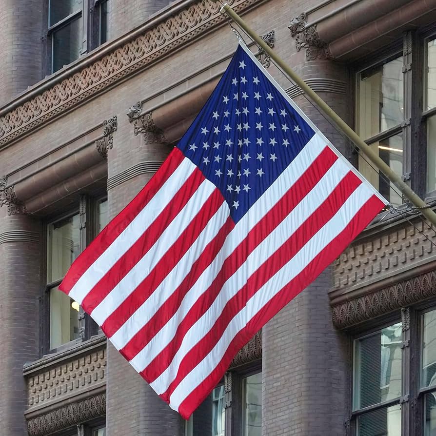 US American Flag 3x5 Made In USA Luxury Embroidered United States Flag Outdoor 6