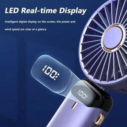 Mini USB Rechargeable Fan for Travel, Office & Home